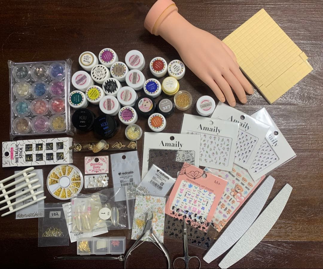 ジェルネイルまとめセット　ネイルアート
